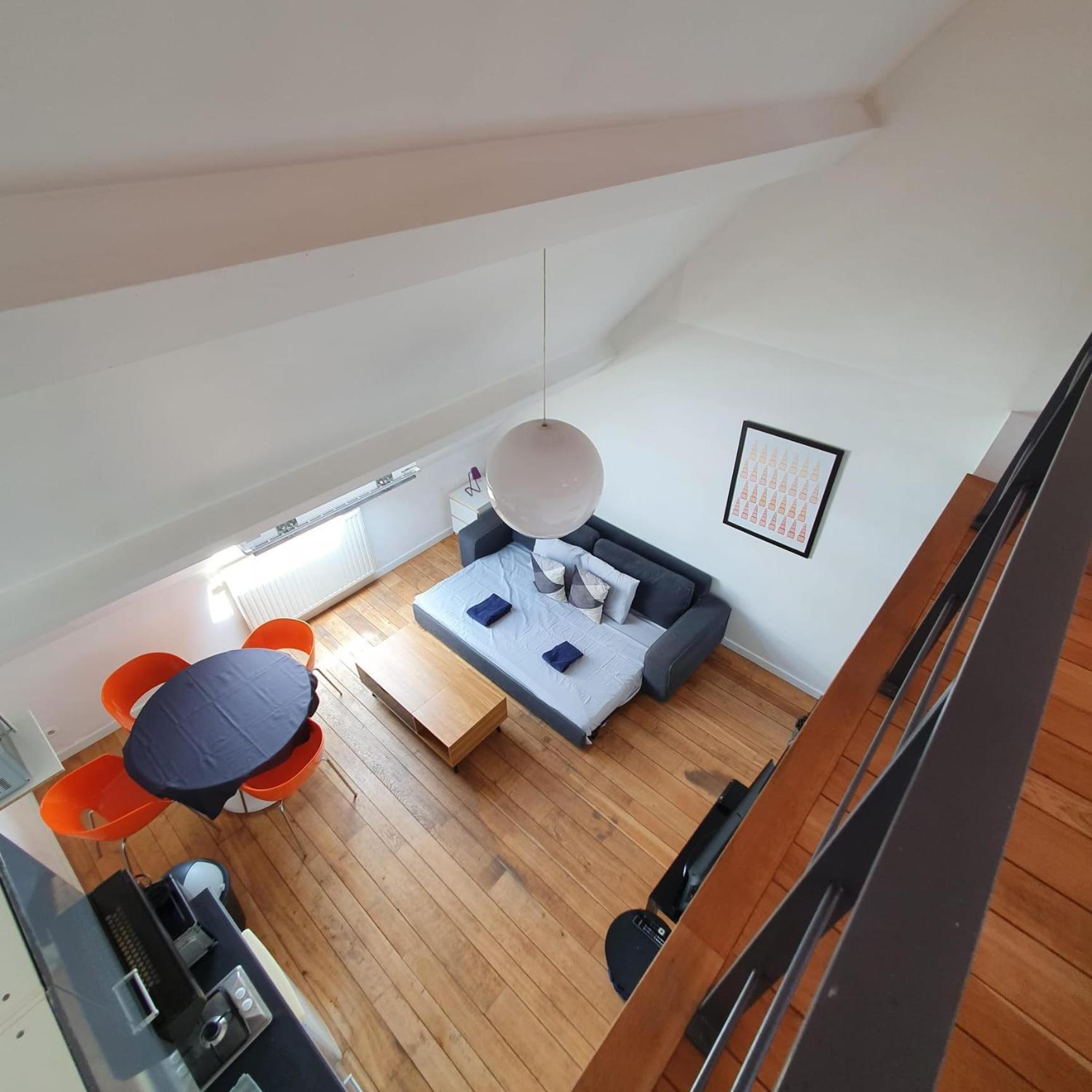 Penthouse Duplex Cosy 2 Chambres Au Coeur De Bruxelles Exterior foto